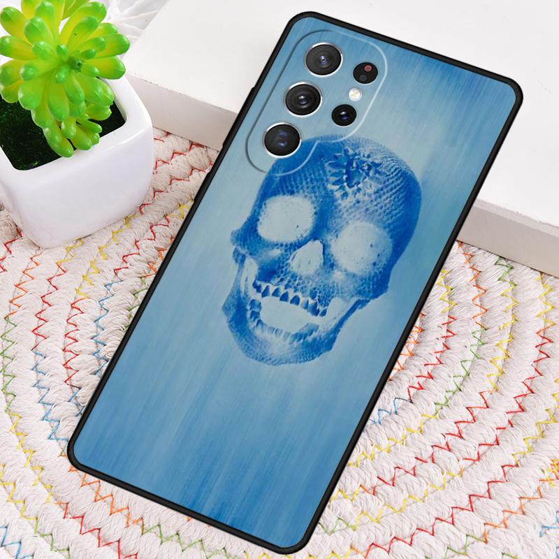 DIAMOND SKULL Phone Case for Samsung Galaxy note 10 pro S26 Ultra S23 S24 FE S25 S21 S22 PLUS shockproof Cove
