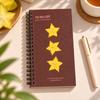 Portable Journal Notebook Spiral Bound Habit Tracker Journal  Student Planning Daily Task