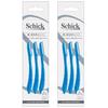 [Bulk Purchase] Face/Eyebrow Razor (3 Pieces) X 2 Men's L Disposable Blue