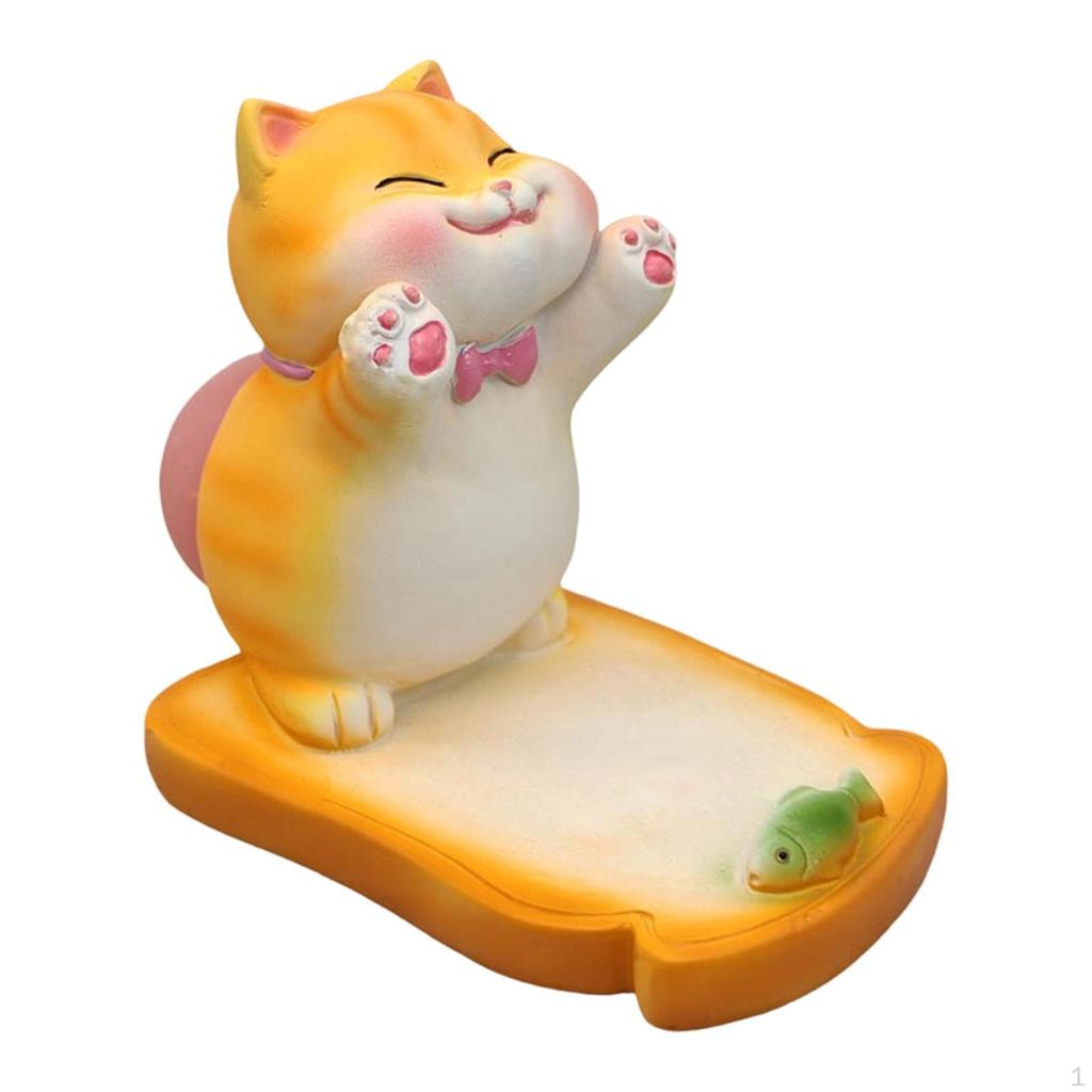 Funny Animal Phone Holder Cellphone Stand Display Gift Ornament Resin Smartphone Bracket Sensory Toy