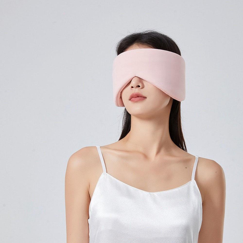 Warm Cool Eye Cover Patch Portable Night Eyeshade Travel Eyepatch Sleep Eye Mask Blindfold  Office