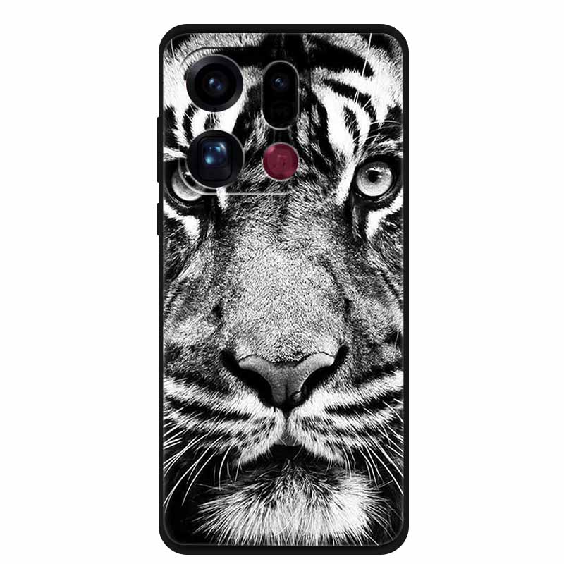 For OPPO Find X9 5G Case Silicone Space Animal TPU Soft Black Cover For OPPO Find X9 Cases FindX9 CPH2797 PLJ110 Cool TPU Cover