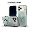 3-in-1 For Magsafe Magnetic Metal Ring Stand Matte Case For iPhone 17 Air 16 15 14 Plus 12 13 17 Pro Max 16e Protector Cover