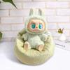 For Labubu Miniature Sofa with Pillow Furniture Mini Lazy Sofa with Pillow Miniature Decoration Doll Sofa Doll Room Decoration