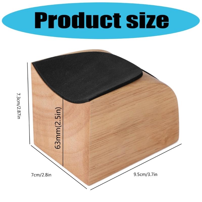 Bass Guitar Neck Rest Support Pillow String Instrument Wood Neck Craddle Luthier Repair Setups Tool Guitar Accessories