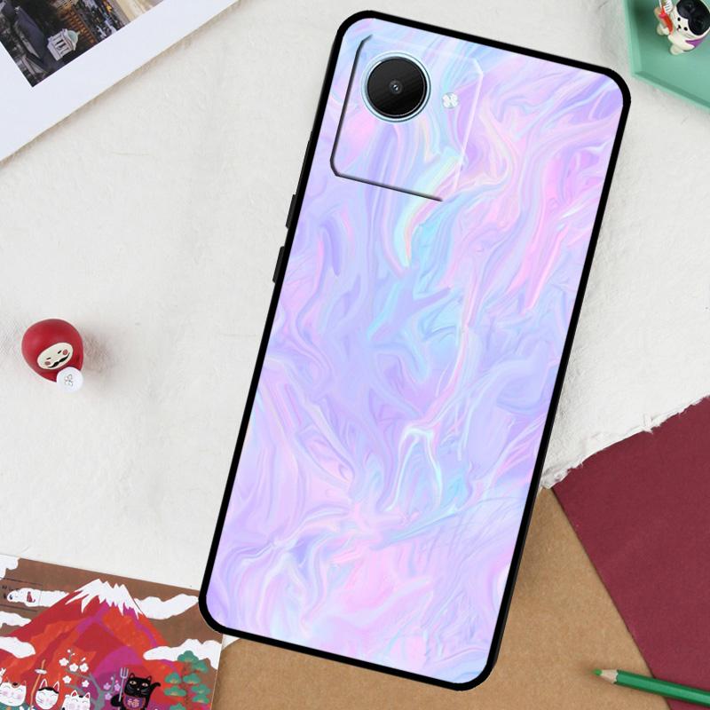 Trippy Pastel Color Print For Realme GT7 Pro GT 6T 5 6 C67 C75 C61 C55 C53 C51 C21Y C25S 10 11 12 13 14 Pro Plus Case
