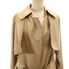 Mila Owen Leinenmischung Trenchcoat beige Damen Gebraucht