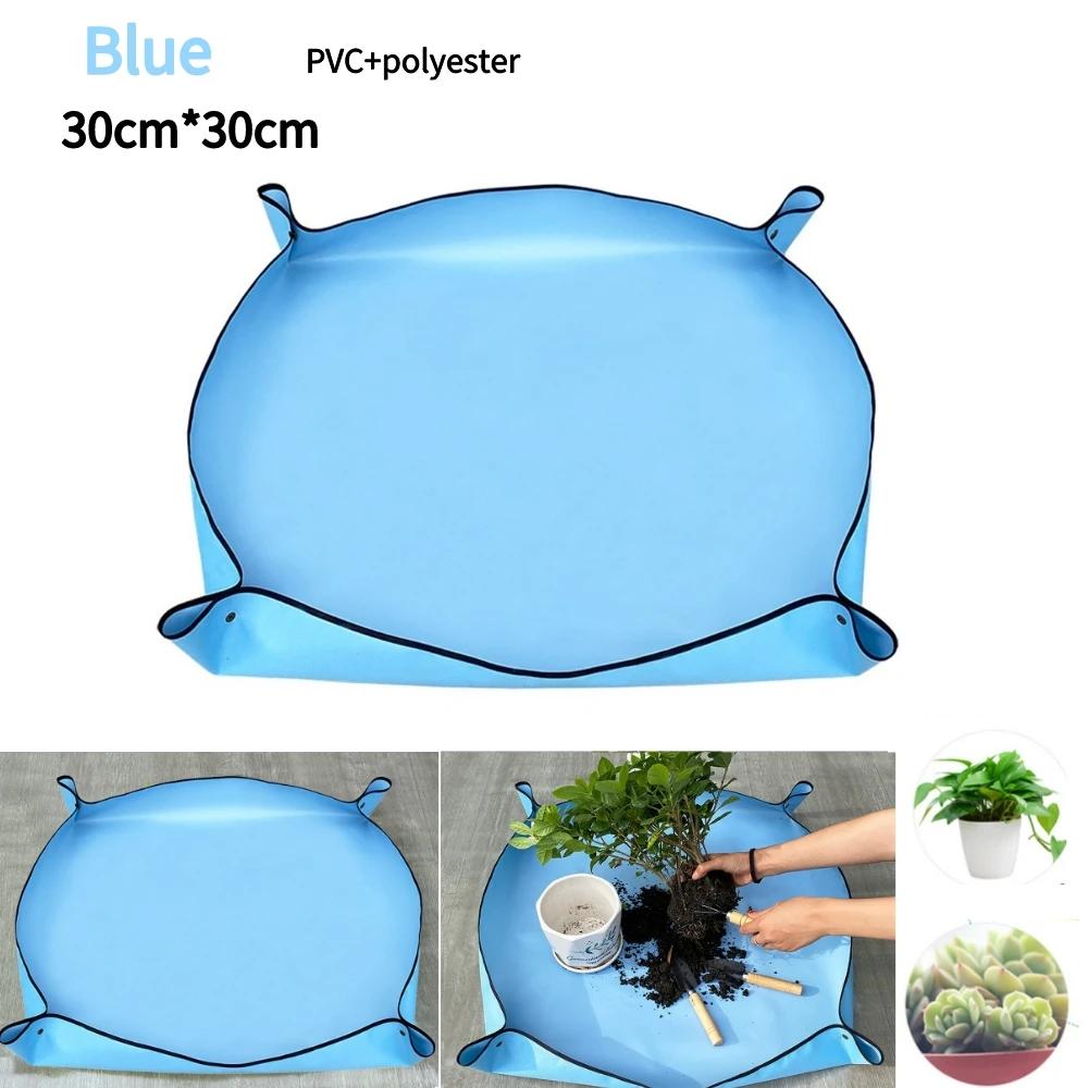 Planting Mat 30cm-100cm Gardening Potting Pad Foldable Garden Plant Flower Pot Flower Pots Transplanting Mats Waterproof Potting