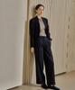 Kkeulle Wool Twill Setup Pants_Navy