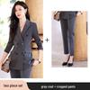 Women's Professional Suit Set: High-End Black Formal Wear for Interviews and Office