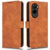For Xiaomi Poco M7 4G (EU) (171mm) Leather Case Skin Feel Anti Drop Wallet Flip Phone Cover