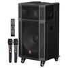 Songchuan SG30 Kunpeng 10-inch KTV Trolley Speaker with Dual Wireless Mics (CN Version)