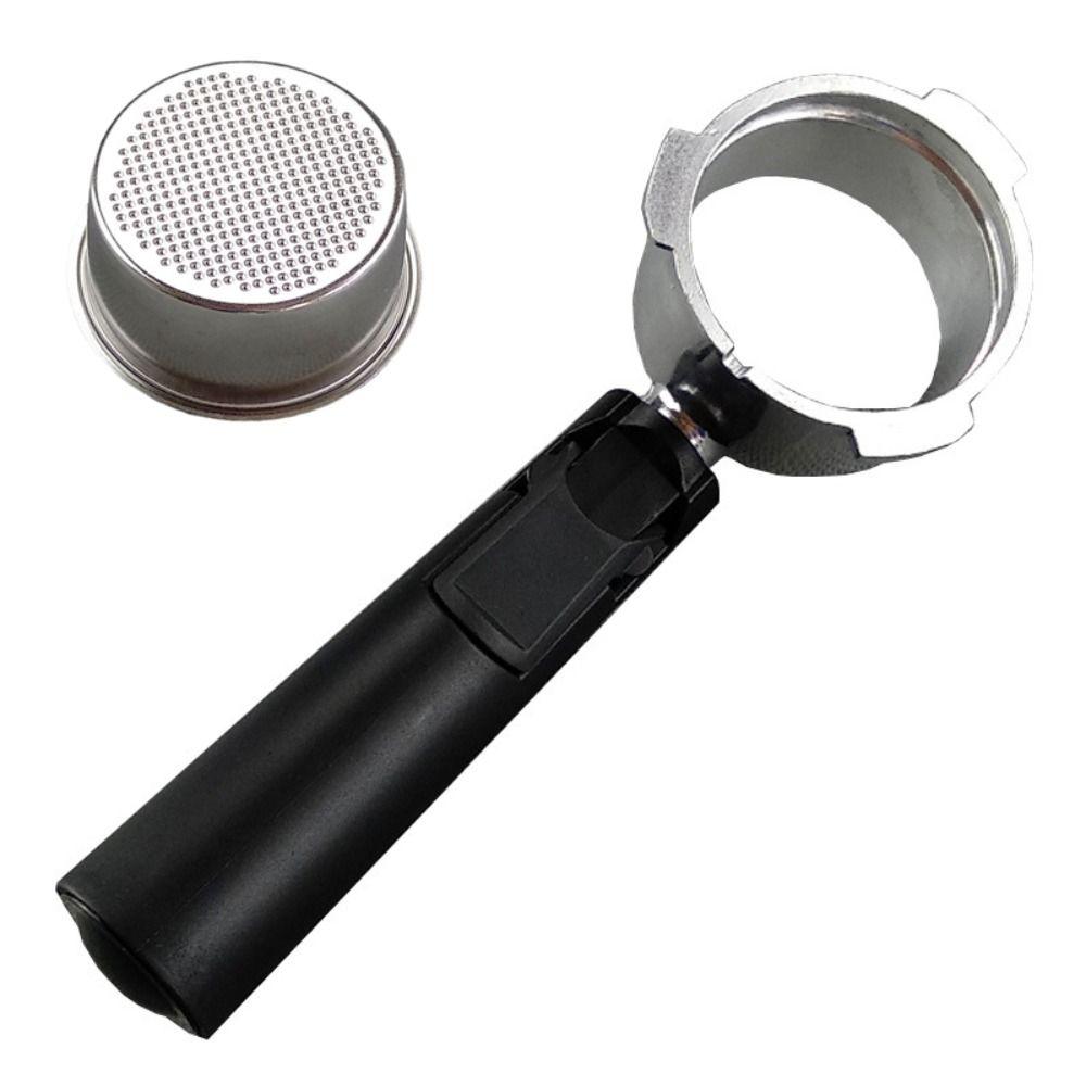 Langt Håndtak Bunnløs Portafilterholder 51mm Filterkurv Espressokaffemaskin Kaffemaskin