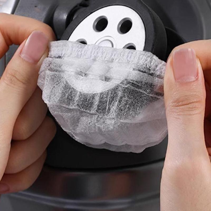 Disposable Small Item Dustproof Covers Luggage Wheel Covers Dustproof Suitcase Protectors Travel Accessories For Trolley Cases