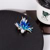 1PC Brooch Pin Luxury Crystal For Women Sparkling Zircon Elegant Butterfly Brooches Rhinestone Jewelry Gift