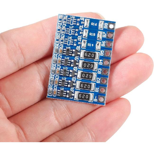 Alinan 6pcs 5S 21V 4.2V Li-ion Balancer Board 18650 Li-ion Balncing Full Charge Battery Balance Function Protection Board