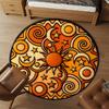 1pc Sun Moon Stars Round Chair Mat Office Area Rug - Non-Slip, Floor Mat for Office, Bedroom, Ideal Home Decor Gift P0105031