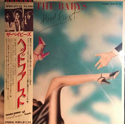 LP-Schallplatte BABYS Head First WWS81133 CHRYSALIS 1979 Japan Rock Gebraucht