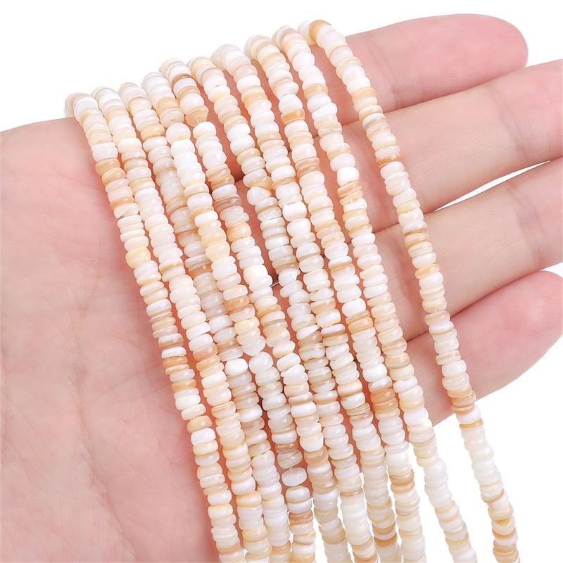 

200-230 шт. Натуральные ракушки, неправильной формы, мезопористые, круглые бусины-разделители для изготовления ожерелий, браслетов, серег и другой бижутерии своими руками 4mm 200-230Pcs слоновая кость