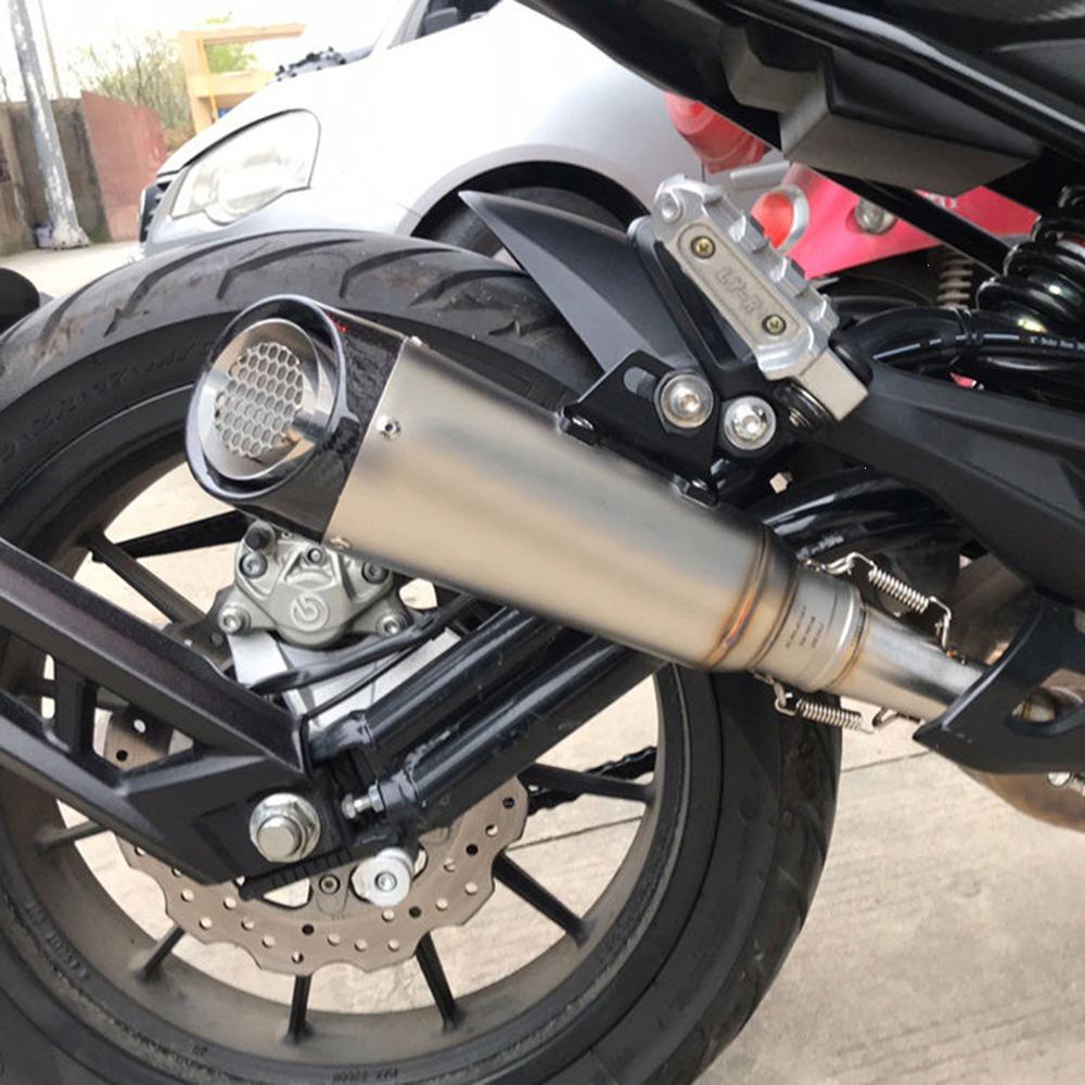 Silenziatore di Scarico Modificato per Motociclette Benelli Leoncino 250 & 502c