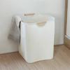 Waterproof Laundry Basket Cotton Linen Dirty Clothes Dirty Fabric Storage Basket Foldable Large Size Sundries Organizer