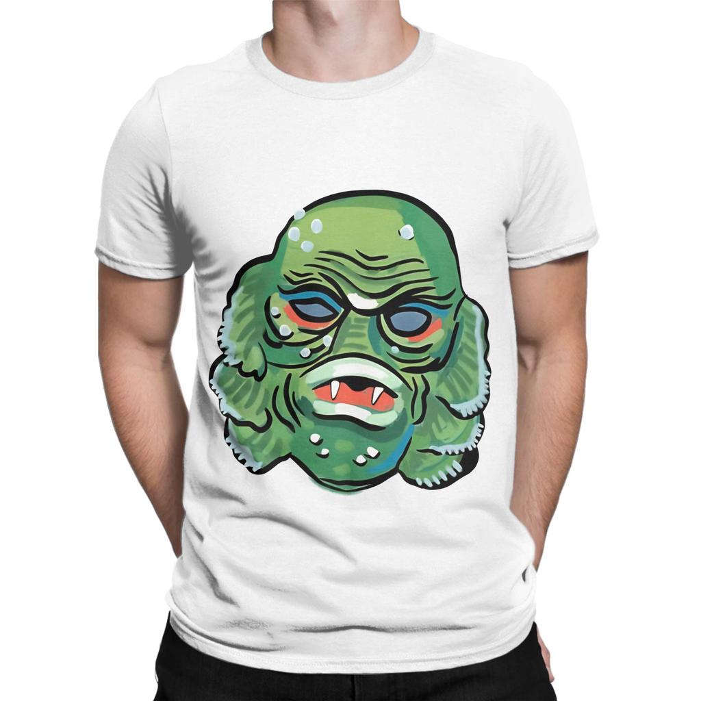 cCreature From The Black Lagoon Art Graphic 100 Cotton TShirt cCreature from the Black Lagoon Tees Tops For Unisex