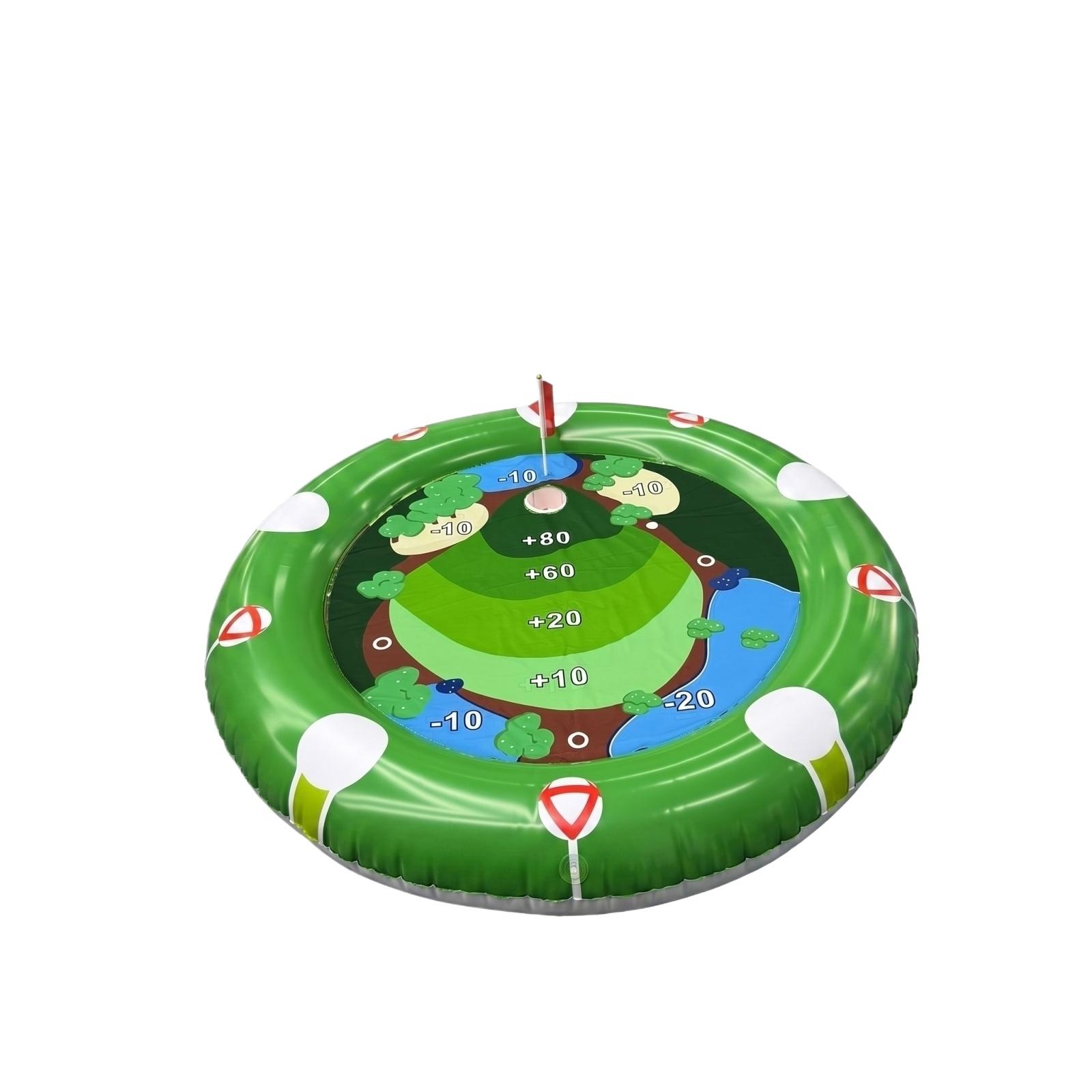 

Inflatable PVC Golf Game Toy for Kids Summer Pool Water Activity Outdoor Inflatable Golf Target Practice Game Fun One Size