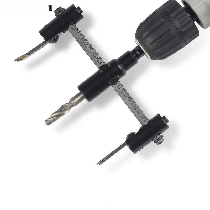 120/200/300mm Adjustable Circle Hole Cutter Wood Drywall Drill Bit Saw Round Cutting Blade Aircraft Type  Tool