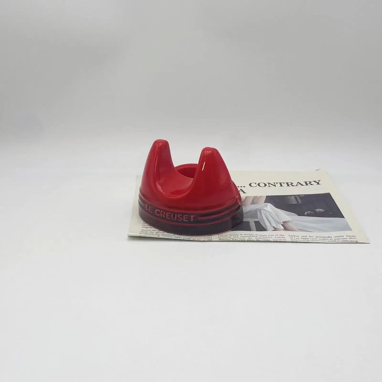 

Французская радуга Керамическая кухонная кастрюля Крышка Стойка для хранения Подставка для лапши Суп Ложка Небольшие инструменты Крышка кастрюли Инструмент Бога