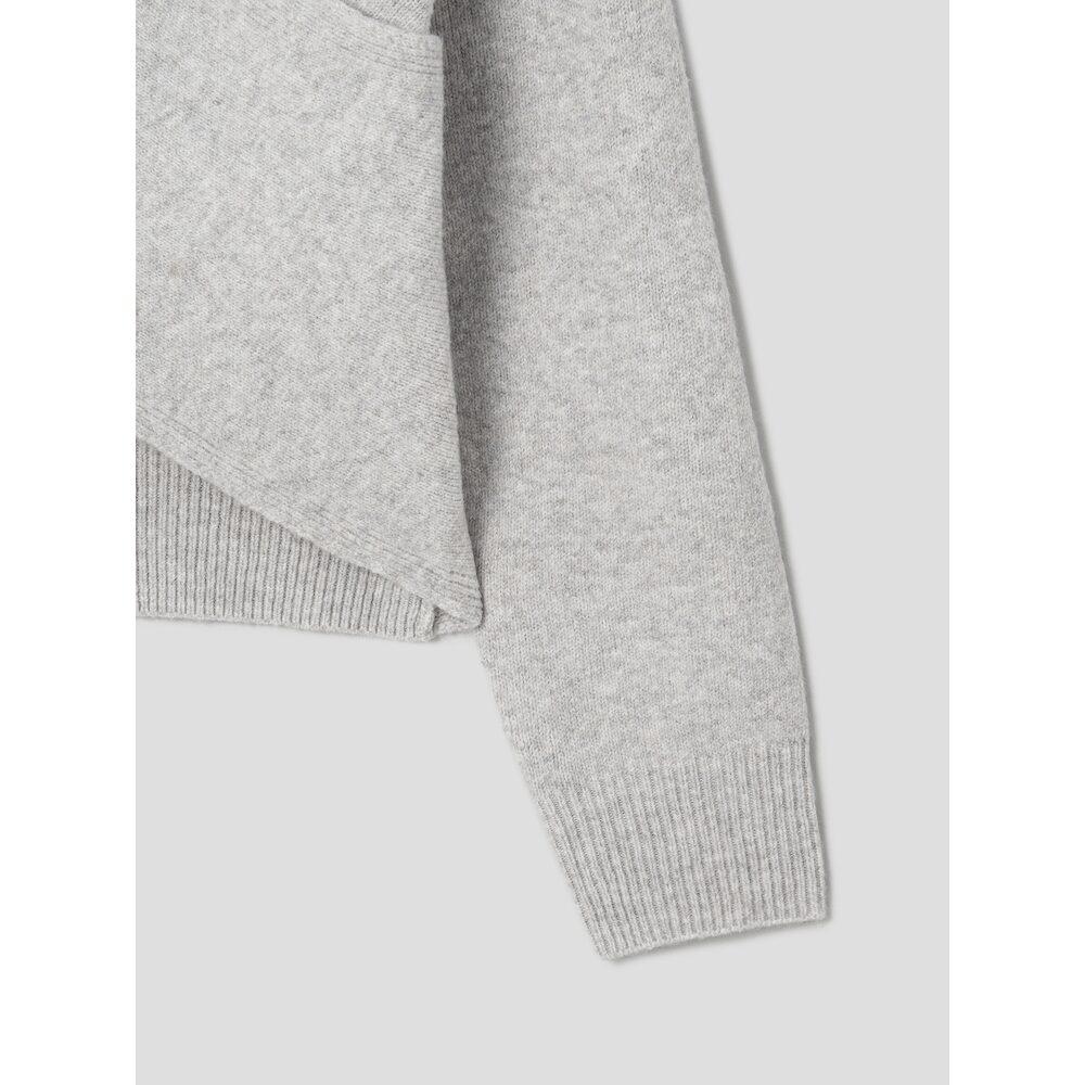 8SECONDS Front Wrap Pullover Grey
