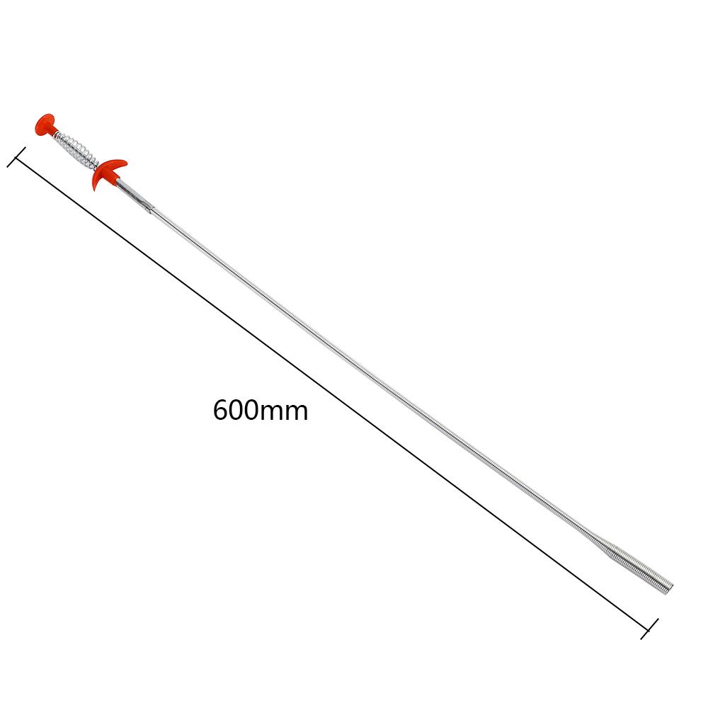 Sewer Pipeline Dredge Device Cleaning Gripper Drain Cleaning Tools Clean Hook Hair Cleaner Remover