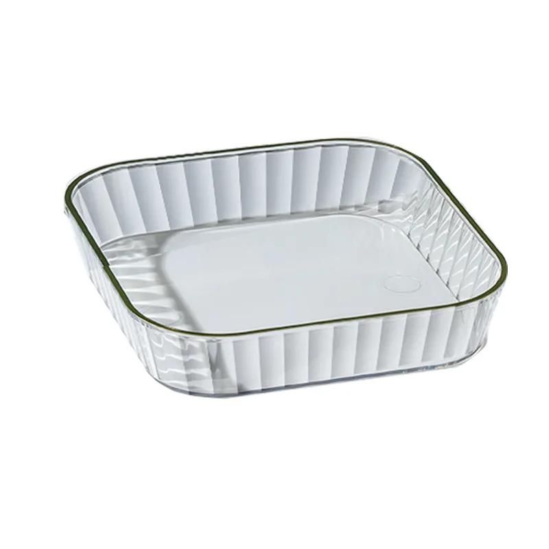 

Кухонное хранение Домашняя плевательница Костная тарелка Углубленное мусорное ведро Квадратная Маленькая тарелка Посуда Поднос для закусок Нескользящий Поднос для фруктов