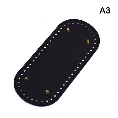 22*10Cm Long Bottom For Knitted Bag Leather Bag Base Handmade Bottom With Holes