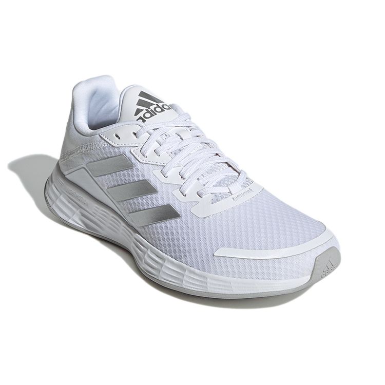 Adidas Duramo Sl Women Cloud White Matte Silver Grey Two Running Lifestyle H04629
