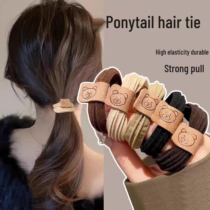 RTICS High-Elastic Hair Ties for Women (10-Pack)