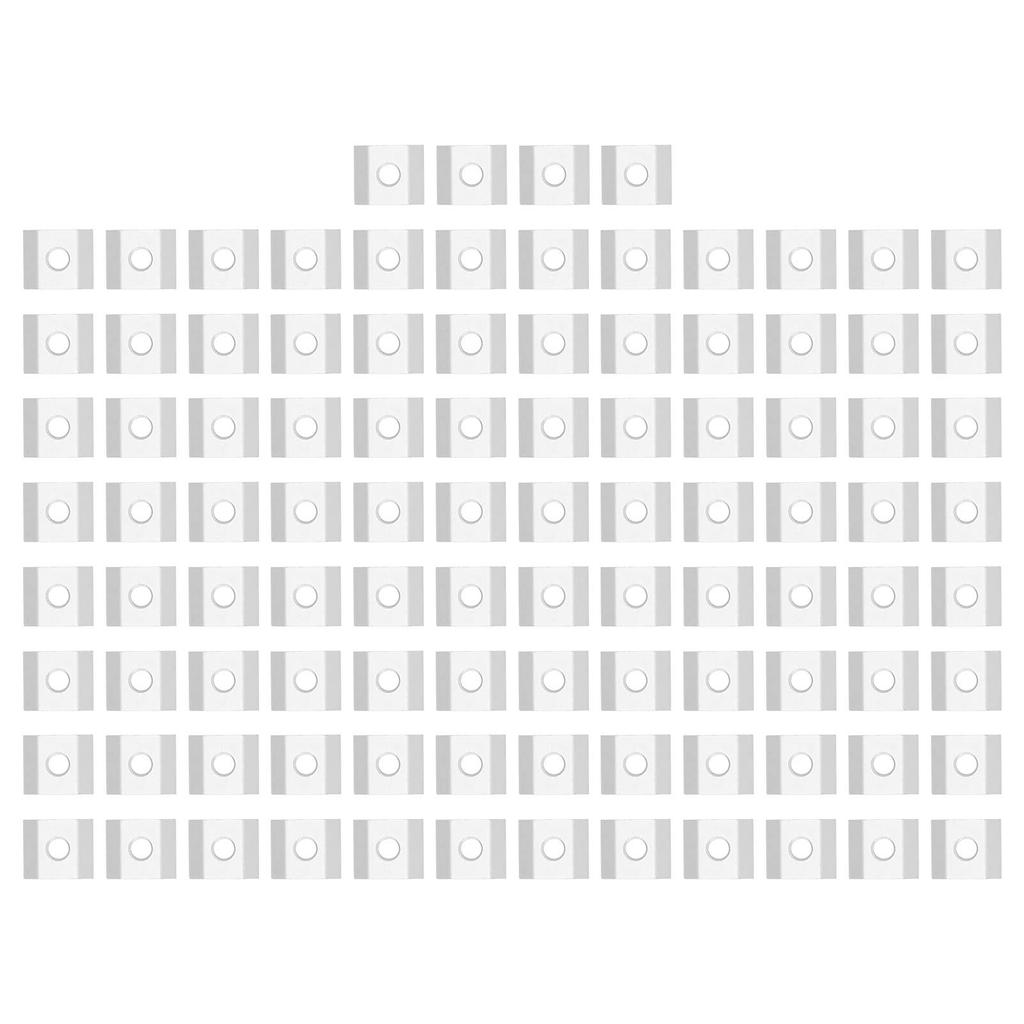 100PCS M8 Thread Sliding Nut Aluminum Alloy T Slot Nuts Photovoltaic Mount Block Accessories