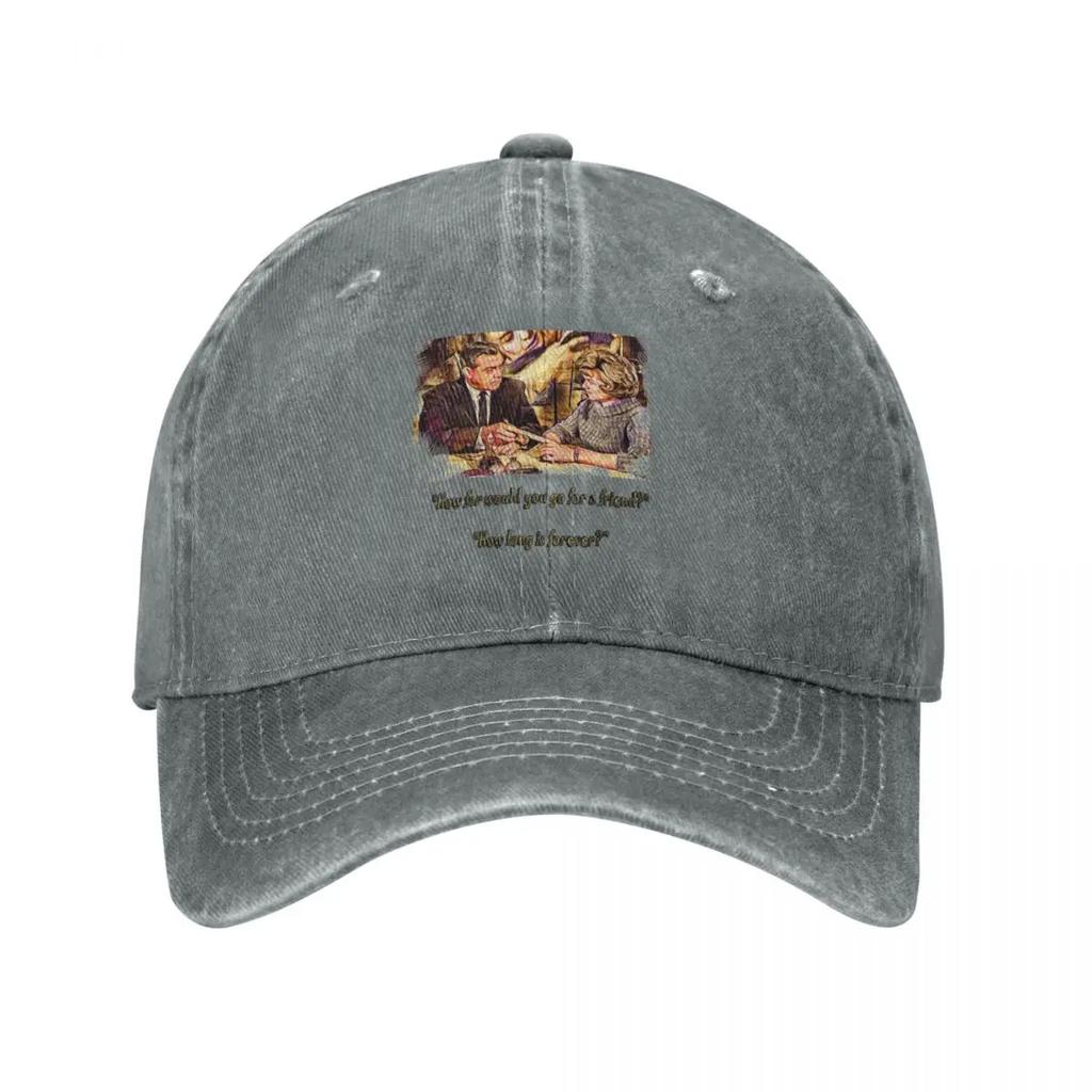 Friends Baseball Cap Rugby Black Anime Hat Vintage Golf Unisex Womens
