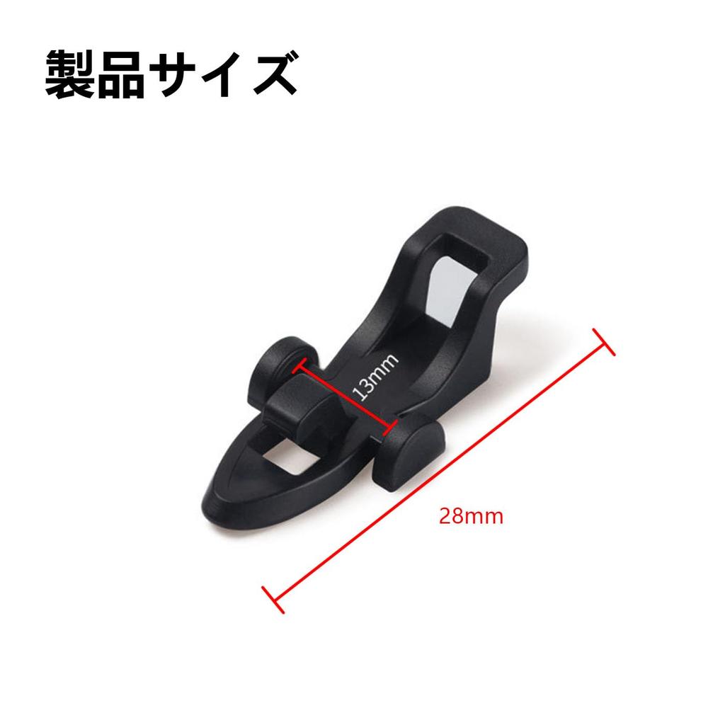 BRIIKPP Lure Hook Holder Fishing Tackle Keeper with Rubber Ring,