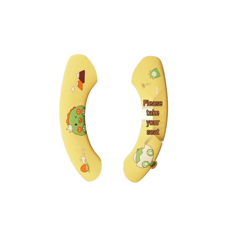 Washable Cartoon Toilet Seat Sticker with Electrostatic Adsorption - Warm, Universal, and Self-Adhesive for All Seasons