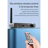 BT5.1 Wireless Receiver DAC Audio Converter Adapter Coaxial To R/L 3.5mm Aux Adapter with U Disk Play Remote Control
