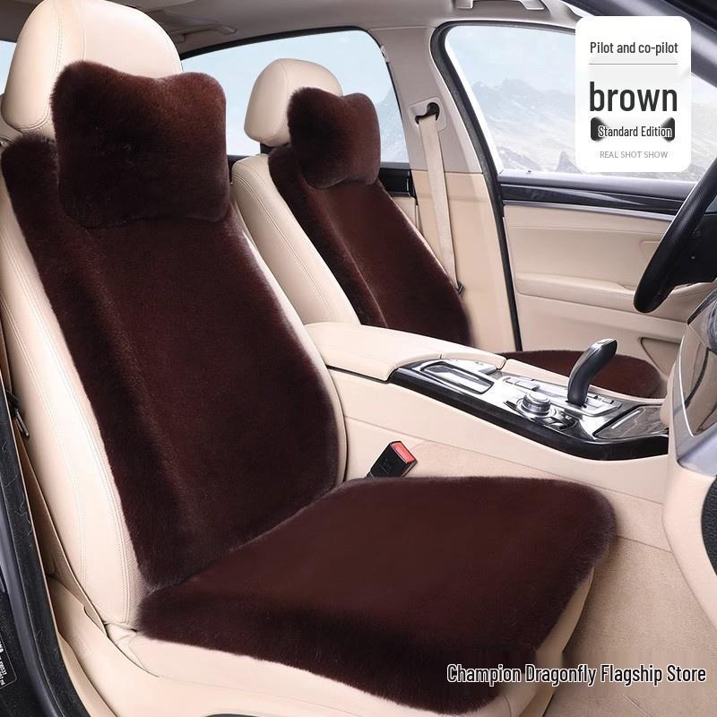 Volkswagen Jetta, Bora, Lavida, Sagitar, Santana, Passat Plush Winter Car Seat Cushion