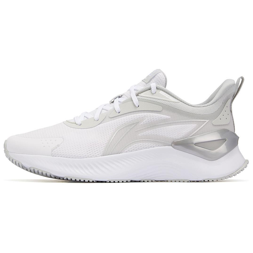 

Li Ning YueYing 3.0 Cushioning Abrasion Resistant Breathable Low top Sprint Running Shoes Men s White Gray ARHU023-4 43