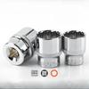 12 Point Short Socket Set Bit 1/2" Drive 8-32mm Ratchet Wrench 12 Tooth Socket Set for Car Auto Repair Hand Tool