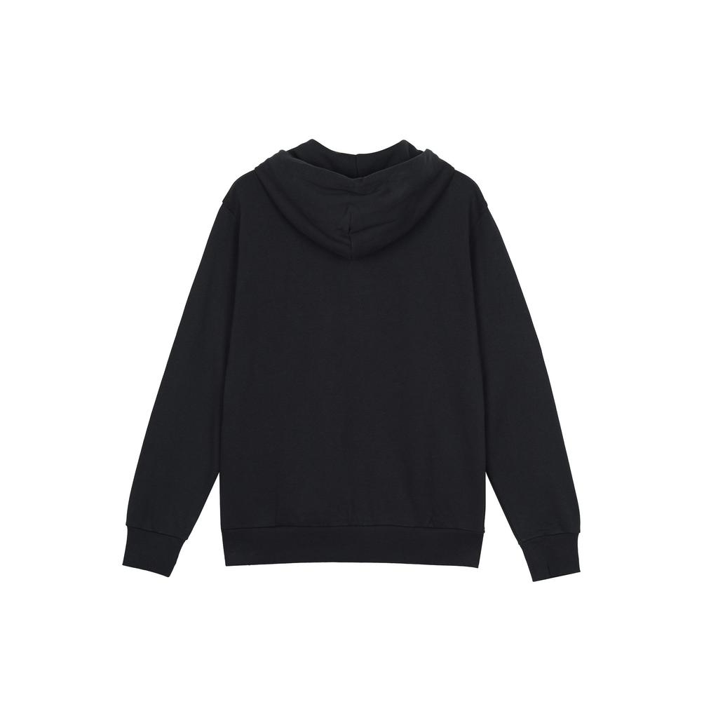 Converse Sweatshirts Men's Black Hooded Moderate Regular 10020343-A01