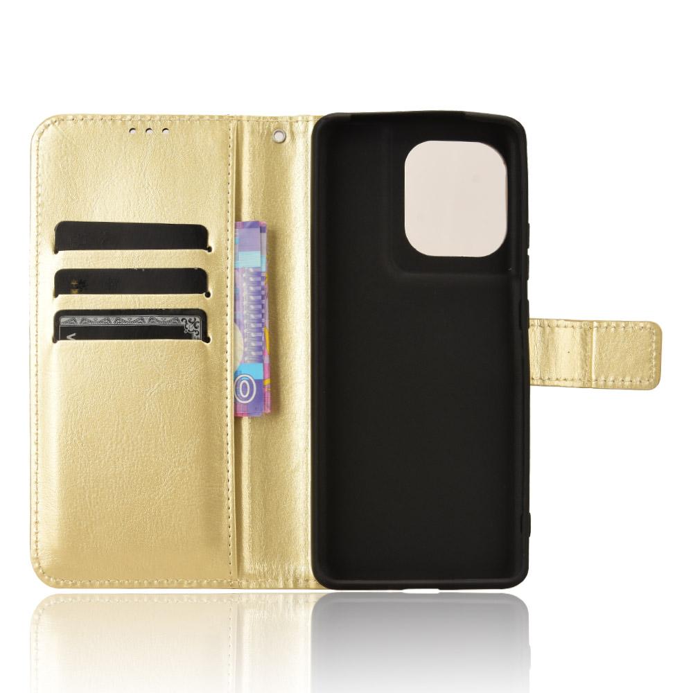 For Motorola Edge 50s Pro 5G/Edge 50 Pro 5G/Edge 50 5G Leather Folding Stand Wallet Phone Cover Crazy Horse Texture