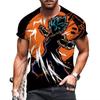 Men T Shirt Men's T-shirt 2024 Tops Dragon Ball Z Y2k Shirts New Vegeta Goku Short Sleeve Clothing Harajuku Style Streetwear