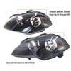 Headlight Assembly for Zhonghua Junjie Models 08-10, FRV, FSV - Frosted Black and White Background