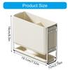 Wall Mounted Chopstick Organizers Rack Kitchen Utensil Drain Storage Rack Sink Utensils Container Countertop Storage Rack