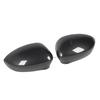 2 Pcs Door Side Rearview Mirror Cover Cap Left Right Wing Mirror Cover Replacement for Fiat 500 2007 To 2020 Carbon