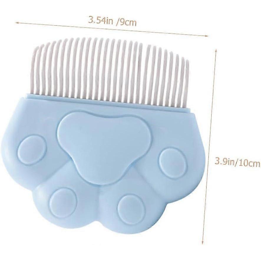 Pieces Pet Comb Dog Grooming Comb Pet Grooming Brush Hair Brush Reusable Grooming Brush ABS
